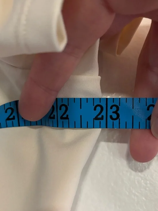 Halara Classic Square-Neck Pleated Women's Top, size XL - Picture 5 of 6